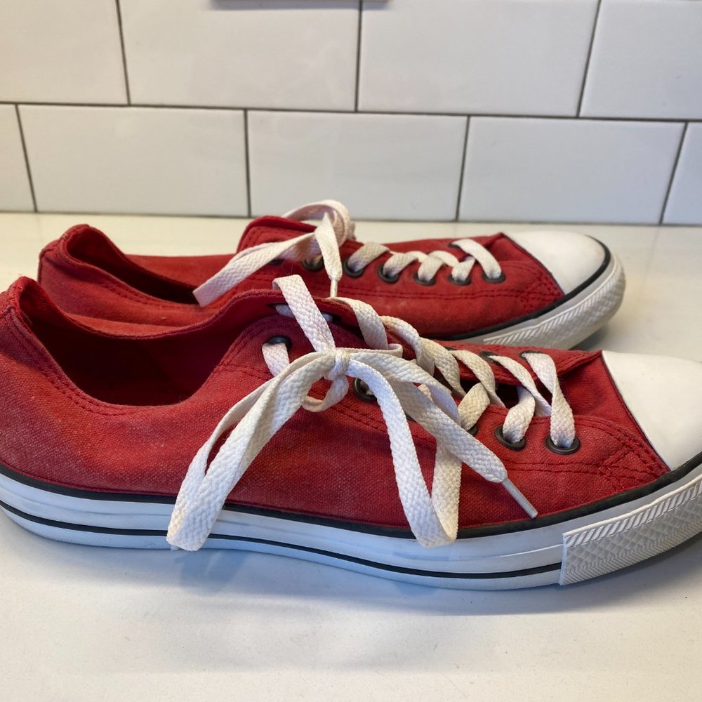 Red Converse Chuck Taylor All Stars